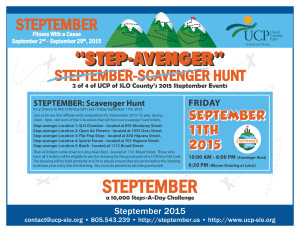 Steptember - Event 2 - Flyer