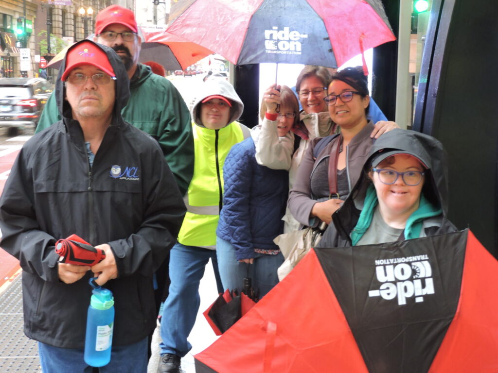 CIP Tour Group posting in a visit to Chicago